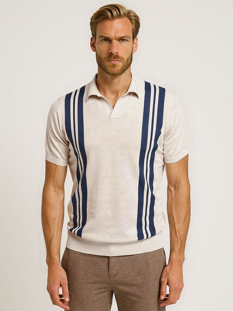 Summer Striped Polo