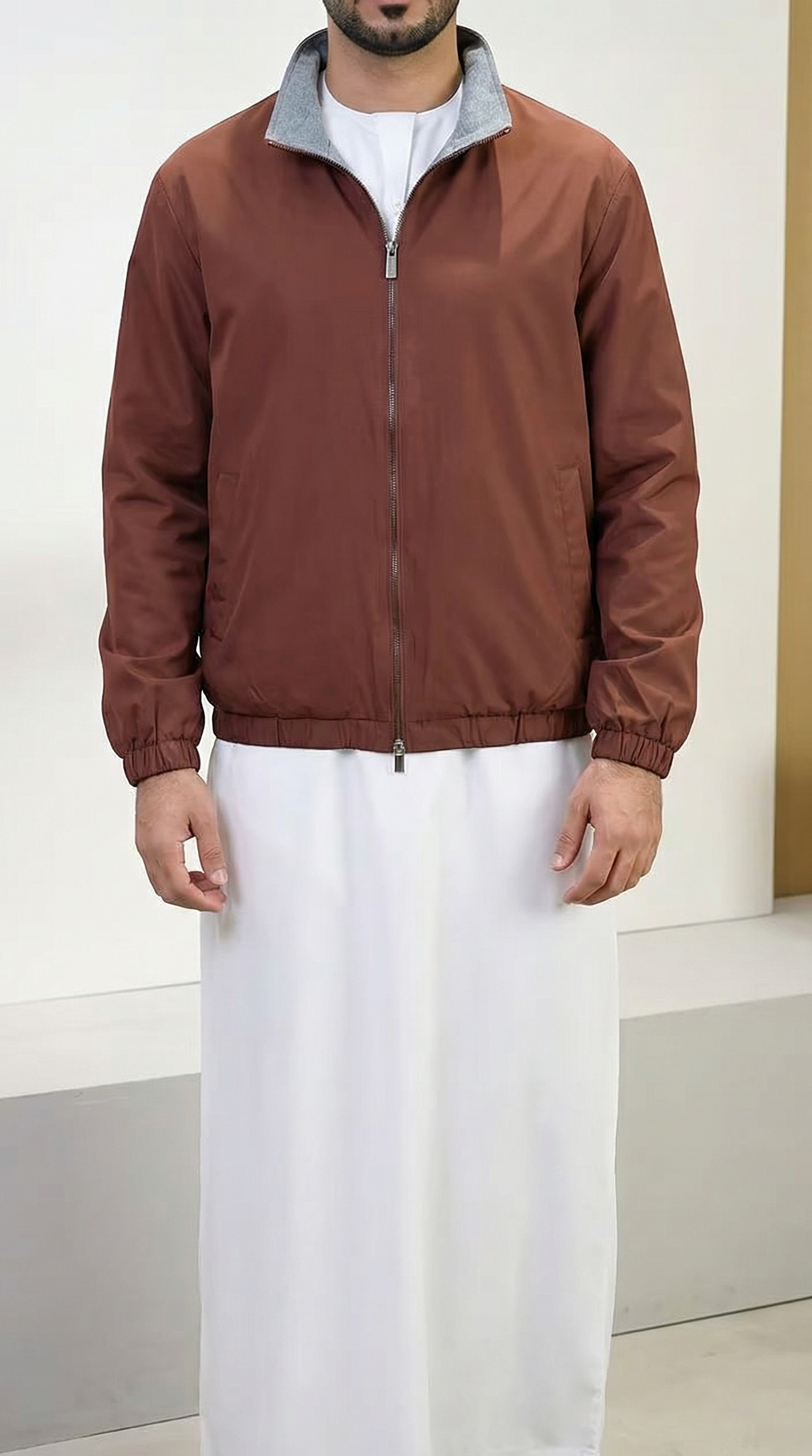 Reversible Zip Jacket