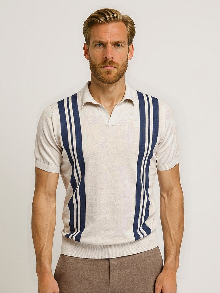 Summer Striped Polo