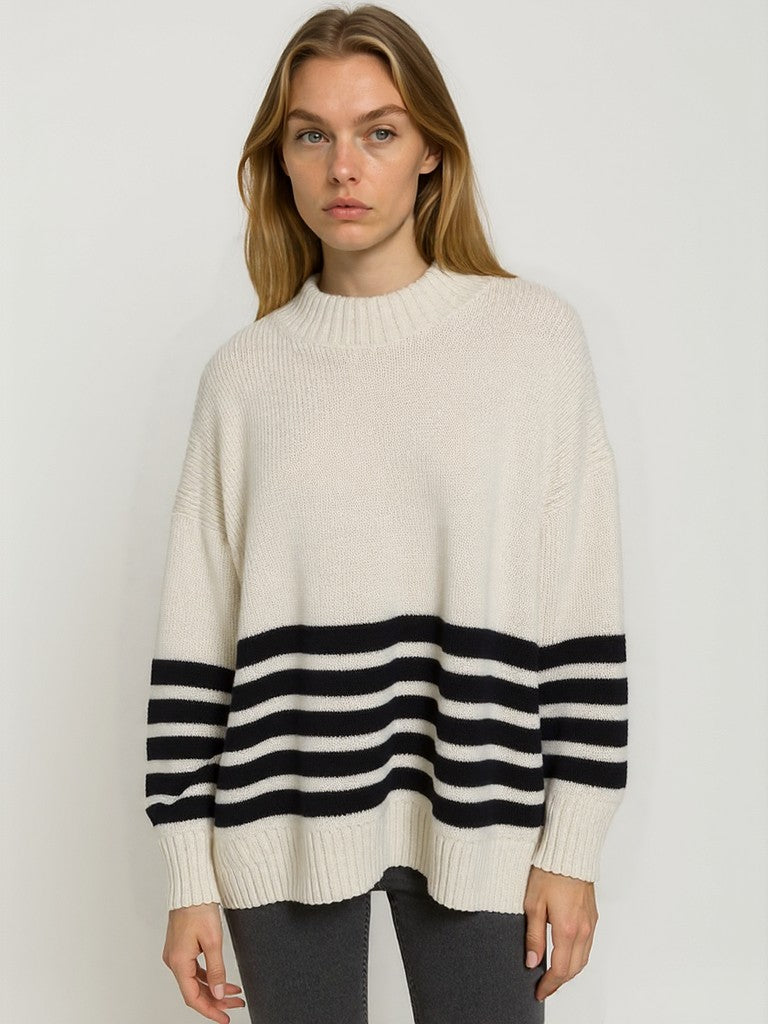 The Coastal Stripe Sweater