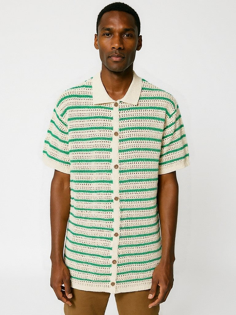 Marbella - Knitted Button Shirt