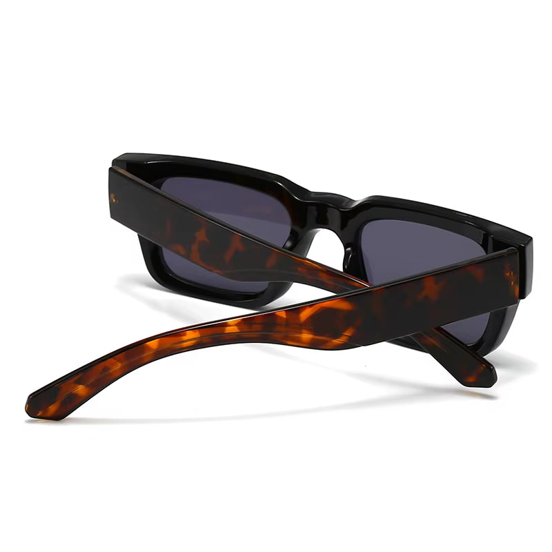 Cross-Border Square Men'S Sunglasses Modern Retro Miami Beach Uv400 Sunglasses Men'S Sunglasses