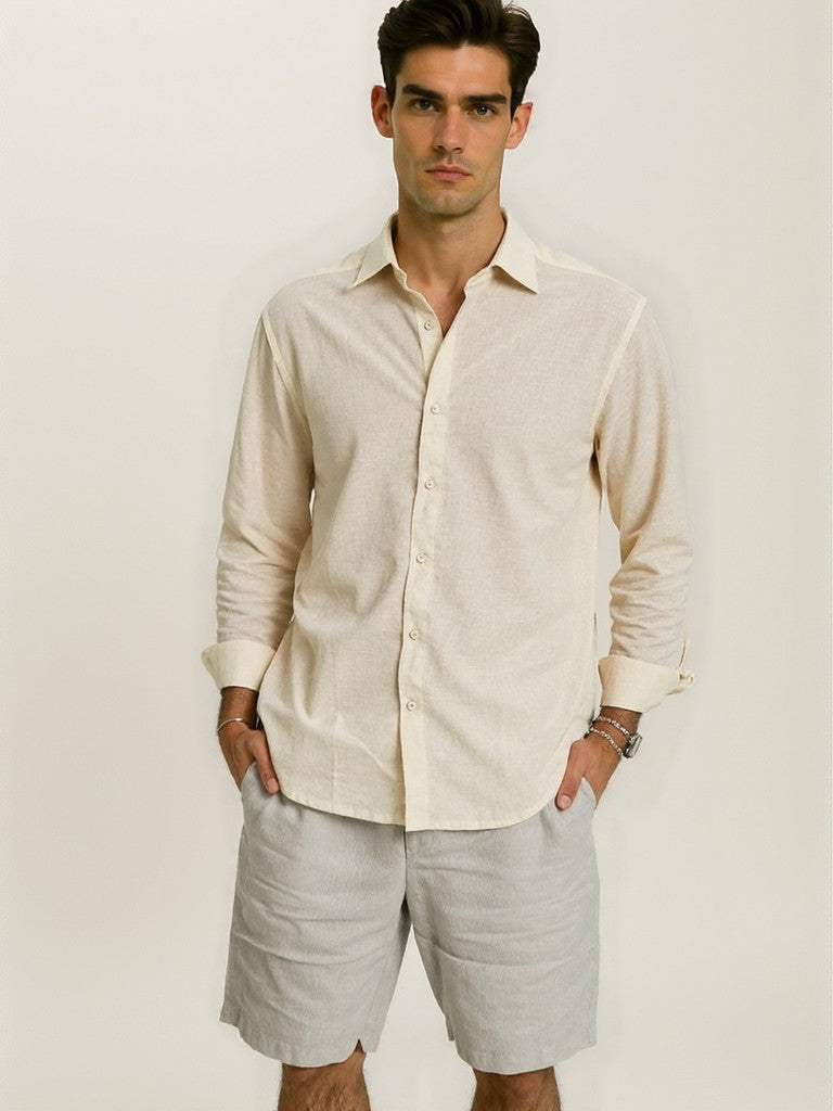 Casablanca - Premium Linen Shorts