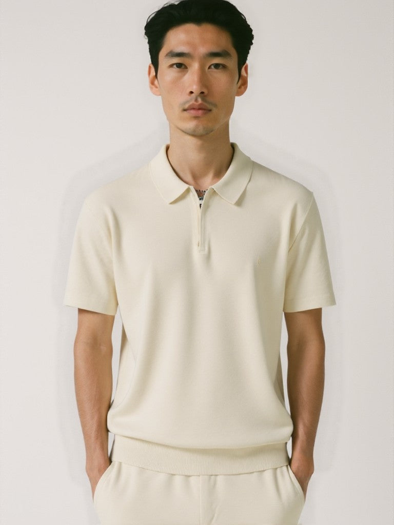 Marbella Zip Up Polo