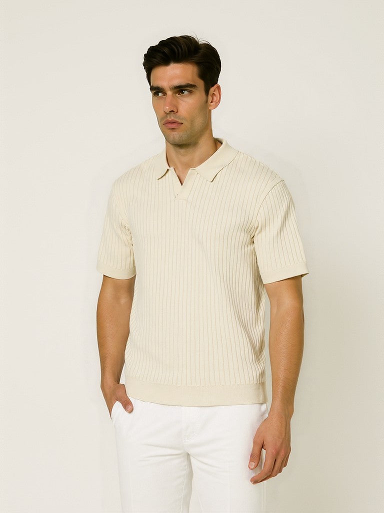 Premium Ribbed Polo