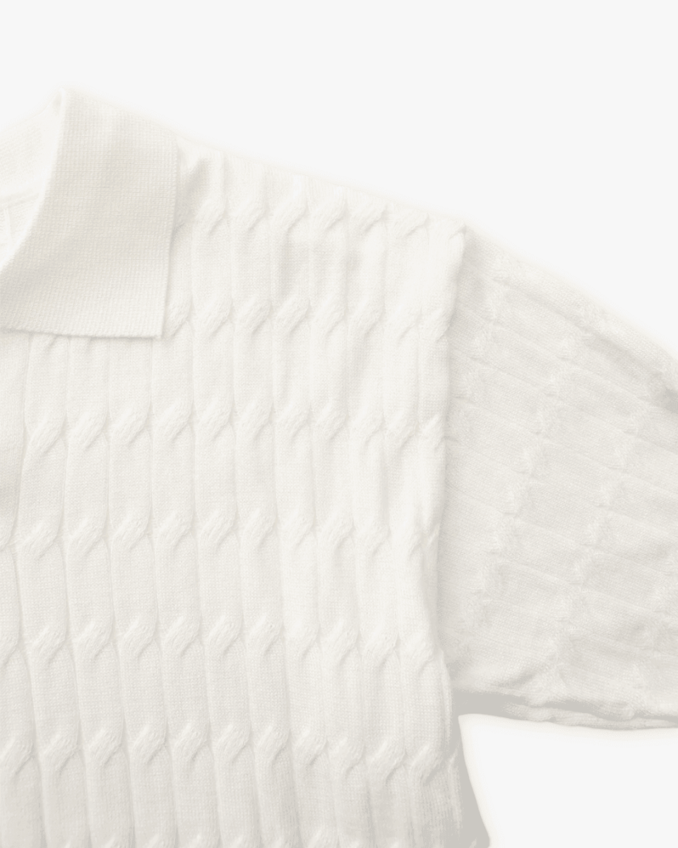 Knitted Polo T-Shirt