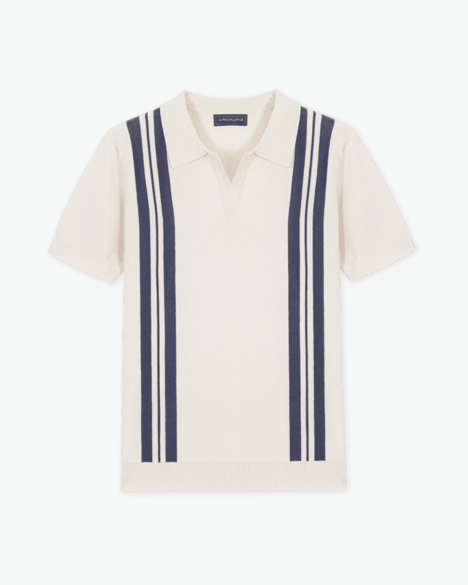 Summer Striped Polo